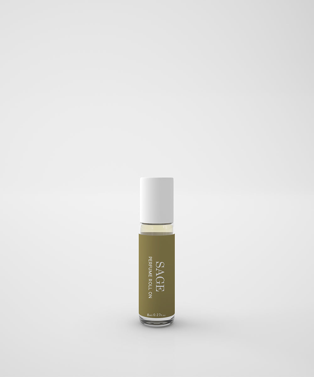 Sage Perfume Roll-On 8ml Non-Alcoholic Perfume for Unisex