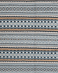 Sky Blue Handwoven Rug is one among many options for living room rugs by HeritageBox India.